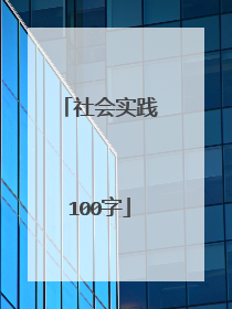 社会实践100字