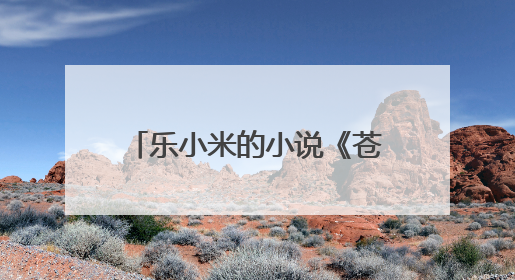 乐小米的小说《苍耳》大概讲的内容