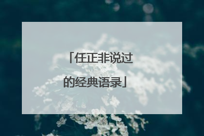 任正非说过的经典语录