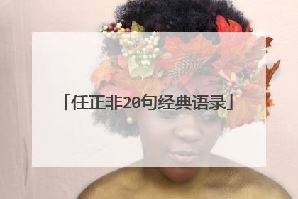 任正非20句经典语录
