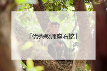 优秀教师座右铭