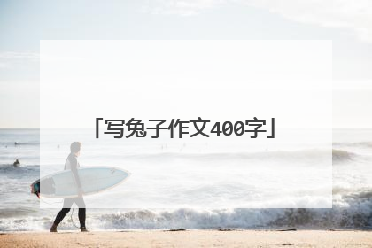 写兔子作文400字