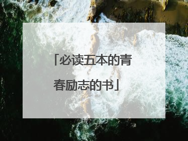 必读五本的青春励志的书