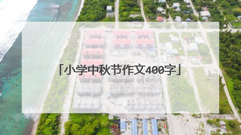 小学中秋节作文400字