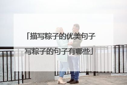 描写粽子的优美句子 写粽子的句子有哪些