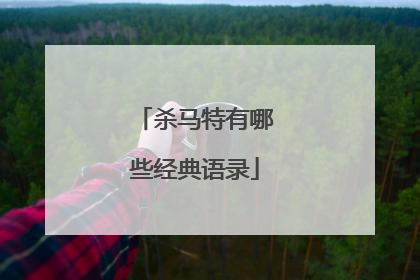 杀马特有哪些经典语录