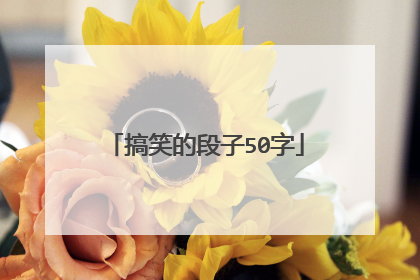 搞笑的段子50字