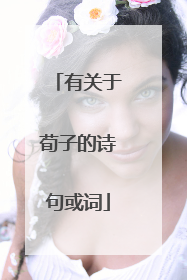 有关于荀子的诗句或词