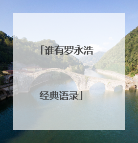 谁有罗永浩经典语录