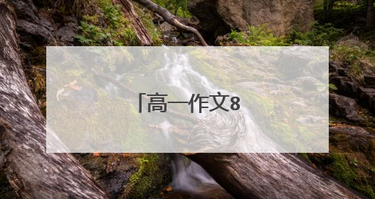 高一作文800字五篇