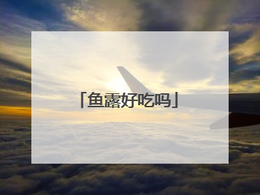 鱼露好吃吗