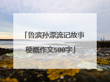 鲁滨孙漂流记故事梗概作文500字