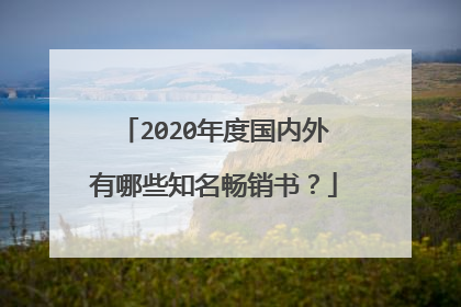 2020年度国内外有哪些知名畅销书?