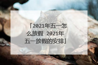 2021年五一怎么放假 2021年五一放假的安排