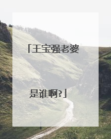 王宝强老婆是谁啊?