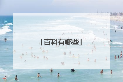 百科有哪些