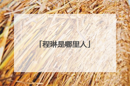 程琳是哪里人