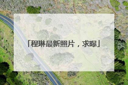 程琳最新照片，求曝