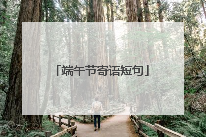 端午节寄语短句