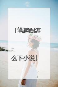 笔趣阁怎么下小说