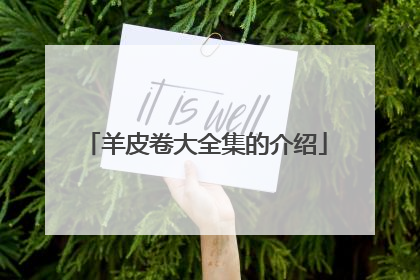 羊皮卷大全集的介绍