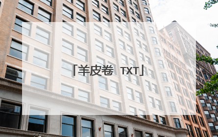 羊皮卷 TXT