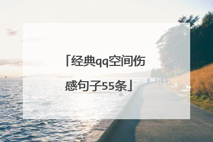 经典qq空间伤感句子55条