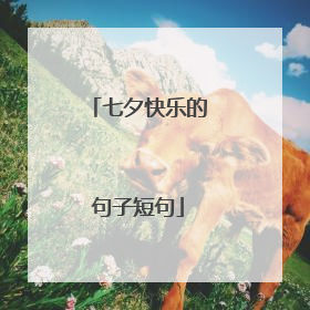 七夕快乐的句子短句