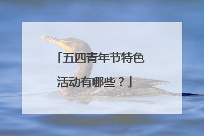 五四青年节特色活动有哪些？