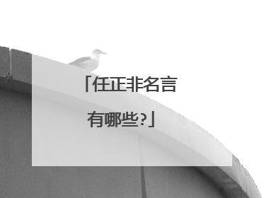 任正非名言有哪些?