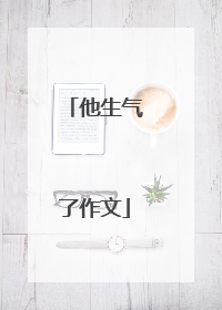 他生气了作文