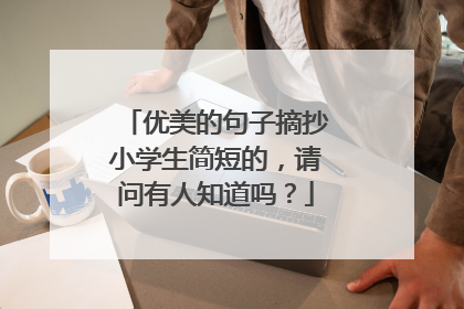 优美的句子摘抄小学生简短的，请问有人知道吗？