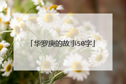 华罗庚的故事50字