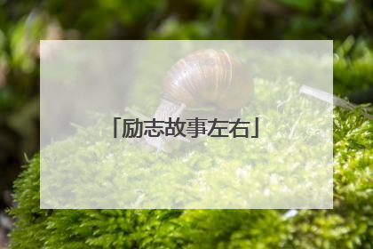 励志故事左右