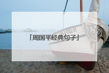 周国平经典句子