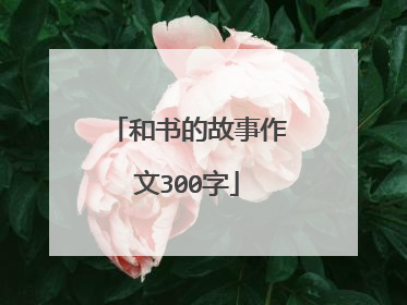 和书的故事作文300字