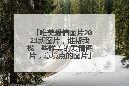 唯美爱情图片2021新图片,谁帮我找一些唯美的爱情图片,意境点的图片
