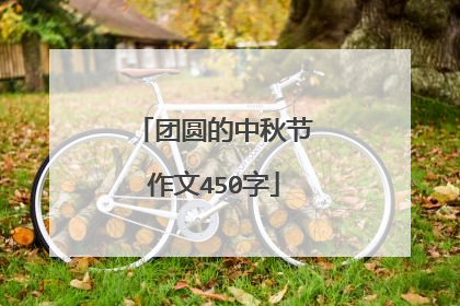 团圆的中秋节作文450字