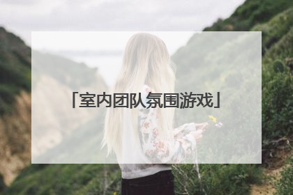 室内团队氛围游戏