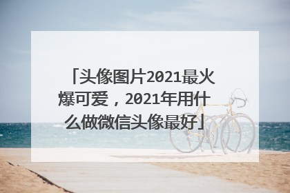 头像图片2021最火爆可爱，2021年用什么做微信头像最好