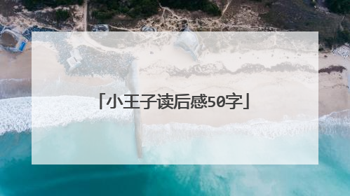 小王子读后感50字