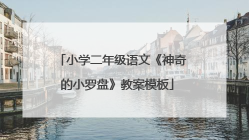 小学二年级语文《神奇的小罗盘》教案模板