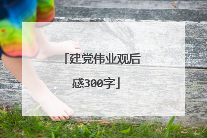 建党伟业观后感300字