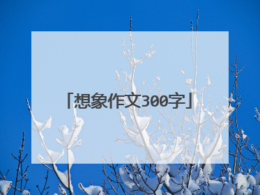 想象作文300字