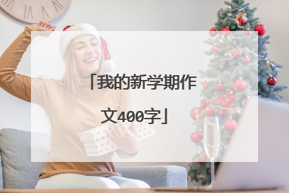 我的新学期作文400字