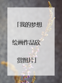 我的梦想绘画作品欣赏图片