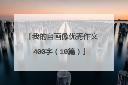 我的自画像优秀作文400字（10篇）