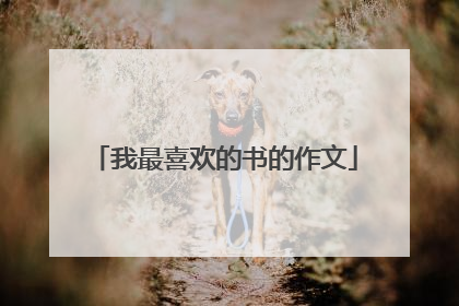 我最喜欢的书的作文