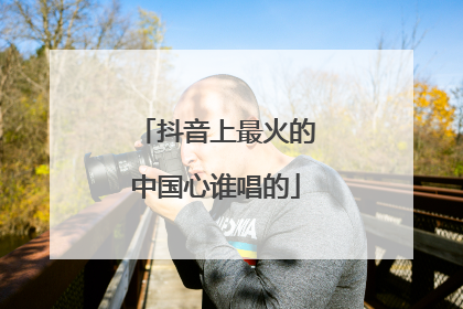 抖音上最火的中国心谁唱的