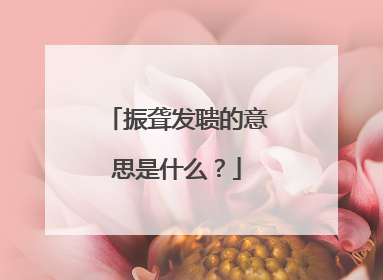 振聋发聩的意思是什么?